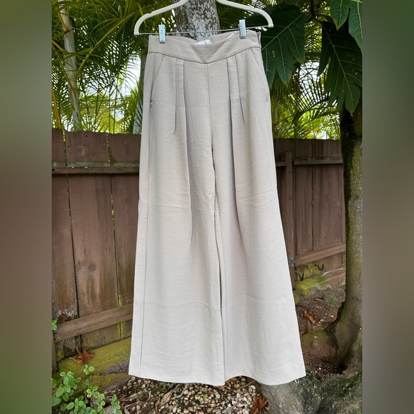 Abercrombie & Fitch Tailored Ultra Wide Leg Pant Size 26/2 - Picture 2 of 6